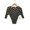 プリーツプリーズイッセイミヤケ PLEATS PLEASE ISSEY MIYAKE ドット柄 プリーツ トップス レディース JPN:3
