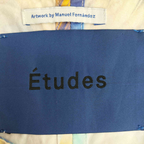 エチュード ETUDES マルチカラー 総柄 半袖Tシャツ メンズ