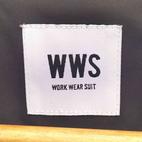 WWS WORK WEAR SUIT テーラードライトジャケット 洗える 速乾 撥水 ストレッチ ワークウェアスーツ スーツ型作業着 ウォッシャブル レディース LL
