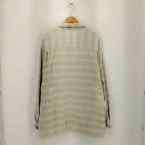 RUSTY インド製 フラットポケット ロングスリーブチェックシャツ メンズ XL