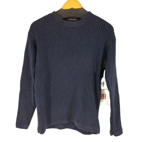 エディーバウアー Eddie Bauer 00S コットン リブニット メンズ JPN:XS