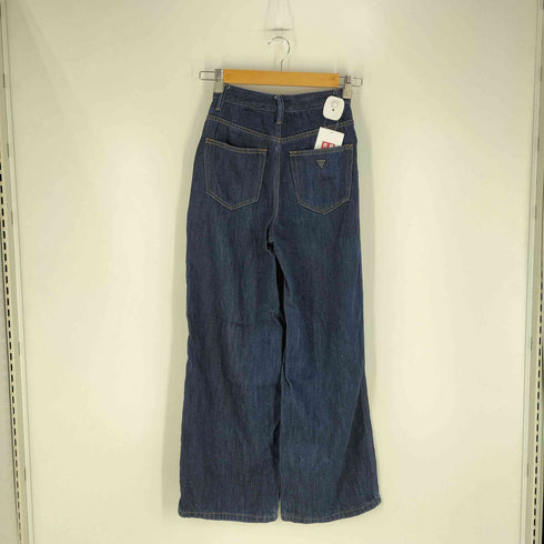 ゲス GUESS 24SS ジップフライ ワイド デニム パンツ レディース US:24