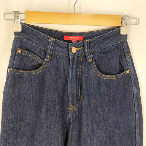 ゲス GUESS 24SS ジップフライ ワイド デニム パンツ レディース US:24
