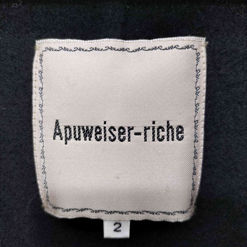アプワイザーリッシェ Apuweiser riche ウール リバー コート レディース JPN:2