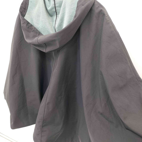 FLEET STREET フーディ ジップアップ ポンチョコート メンズ ONE SIZE