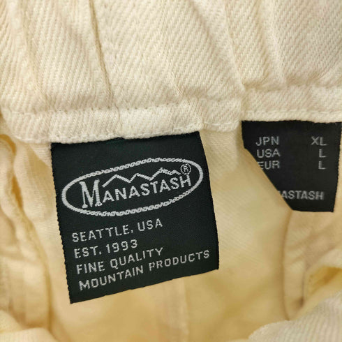 マナスタッシュ MANASTASH USA製 ヘンプ混 コットンパンツ メンズ