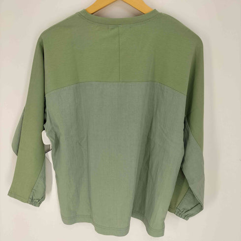 クロコダイル crocodile 異素材 切り替え プルオーバー レディース JPN:M