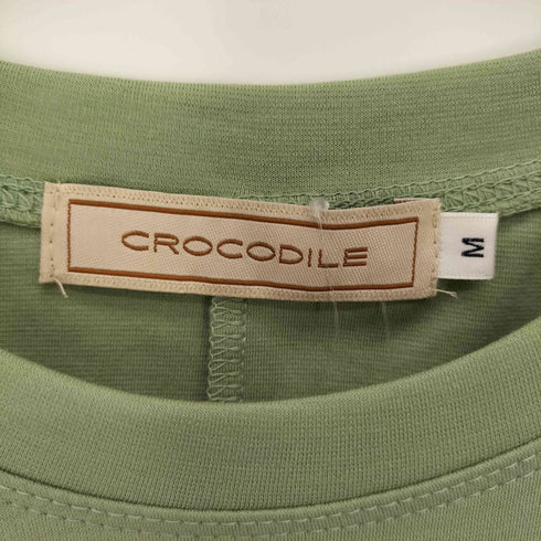 クロコダイル crocodile 異素材 切り替え プルオーバー レディース JPN:M