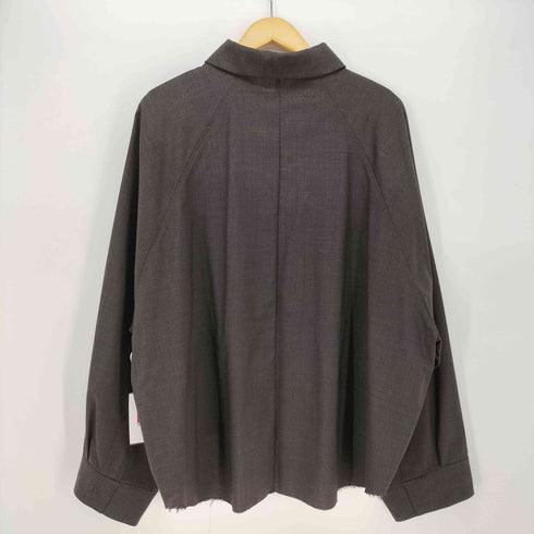 マイビューティフルランドレット my beautiful landlet ウーステッド L/S ビッグシャツ メンズ JPN:1