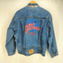 プラネットハリウッド PLANET HOLLYWOOD 90s バック刺繍デニムトラッカージャケット メンズ import:S