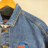 プラネットハリウッド PLANET HOLLYWOOD 90s バック刺繍デニムトラッカージャケット メンズ import:S