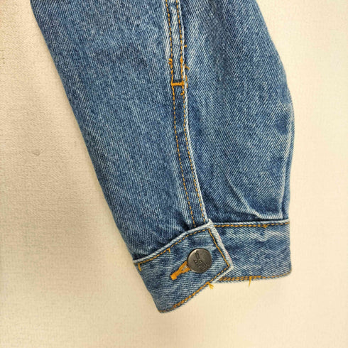 プラネットハリウッド PLANET HOLLYWOOD 90s バック刺繍デニムトラッカージャケット メンズ import:S