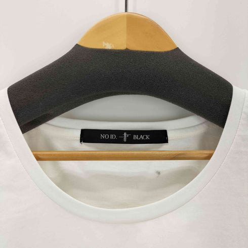 ノーアイディーブラック NO ID.BLACK Glass rubbleプリントロンT メンズ ONE SIZE