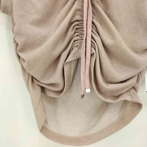 ファーファー furfur 25ss レーストリムフーディ レディース ONE SIZE