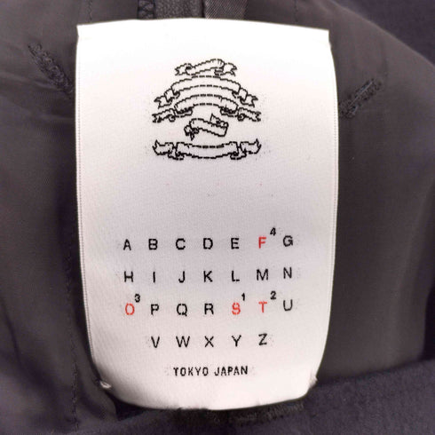 ストフ STOF 20AW 多重人格 ドッキング カーゴ サルエル レザー カーゴ パンツ メンズ