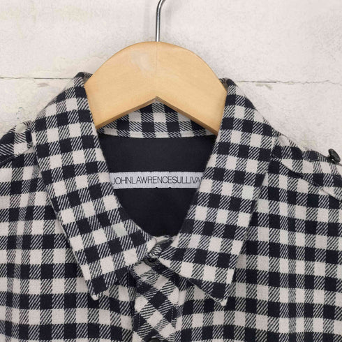 ジョンローレンスサリバン JOHN LAWRENCE SULLIVAN S/S チェックネルシャツ メンズ US:38
