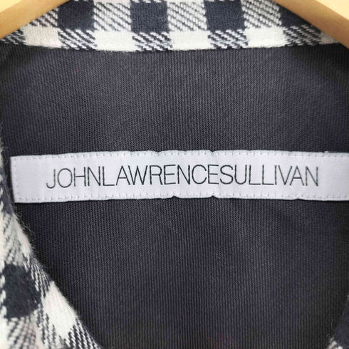 ジョンローレンスサリバン JOHN LAWRENCE SULLIVAN S/S チェックネルシャツ メンズ US:38
