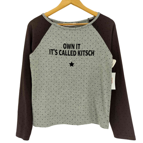 CHICKS On It Star One-Shoulder Color Block Long Sleeve Melange レディース FREE