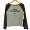 CHICKS On It Star One-Shoulder Color Block Long Sleeve Melange レディース FREE