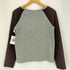 CHICKS On It Star One-Shoulder Color Block Long Sleeve Melange レディース FREE