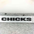 CHICKS On It Star One-Shoulder Color Block Long Sleeve Melange レディース FREE