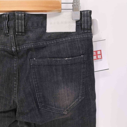 ノーアイディーブラック NO ID.BLACK ストレッチデニムライダーススキニーパンツ メンズ JPN:2