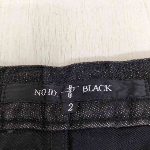 ノーアイディーブラック NO ID.BLACK ストレッチデニムライダーススキニーパンツ メンズ JPN:2