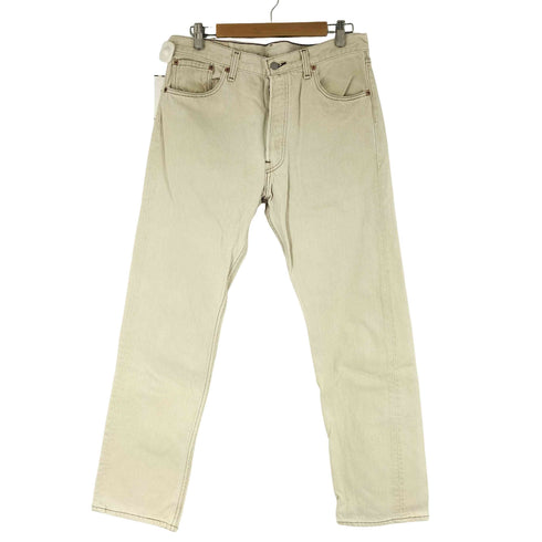 リーバイス Levis USA製 ボタン裏524 501 ボタンフライデニムパンツ メンズ 34/32