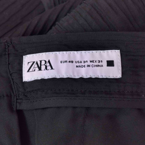 ザラ ZARA リンクルエフェクト カーゴパンツ メンズ 40