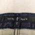 ノーアイディーブラック NO ID.BLACK ストレッチデニムダメージスキニー メンズ JPN:2