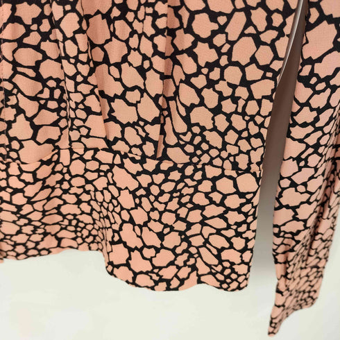 マルニ MARNI イタリア製 総柄 シルク ロングスリーブシャツ レディース 40