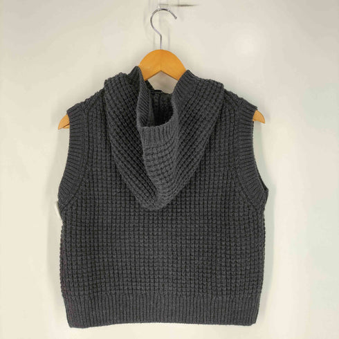 ユニクロシー UNIQLO:C ワッフルニットフーデッドベスト レディース JPN:M