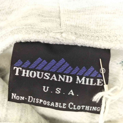 サウザンドマイル THOUSAND MILE ilwil sweat サイドジップパーカー レディース FREE
