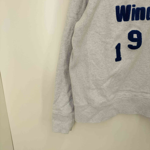 ウィンダンシー WIND AND SEA フロント刺繍 クルーネック スウェット メンズ import:M