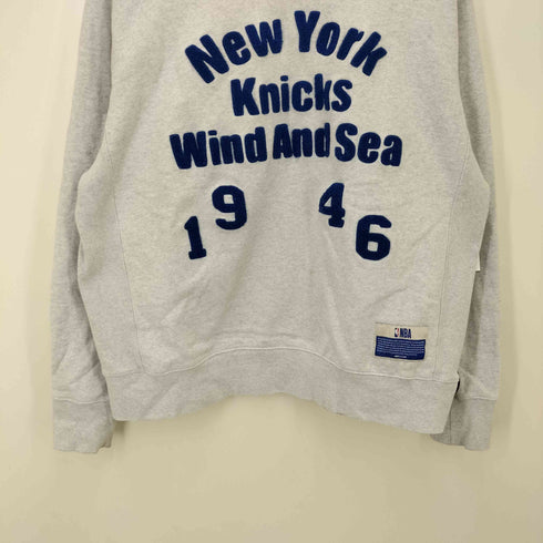 ウィンダンシー WIND AND SEA フロント刺繍 クルーネック スウェット メンズ import:M