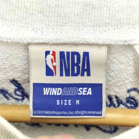 ウィンダンシー WIND AND SEA フロント刺繍 クルーネック スウェット メンズ import:M