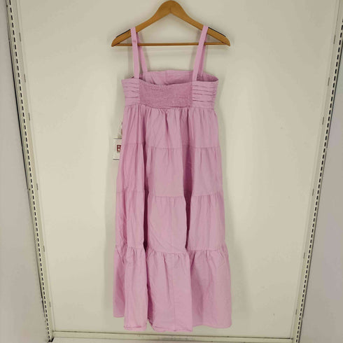 ザラ ZARA ティアード ポプリン パネルワンピース レディース import:M