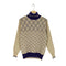 ハバーサックアタイア HAVERSACK ATTIRE cashmere カシミヤ100% アーガイルデザインセーター メンズ JPN:M