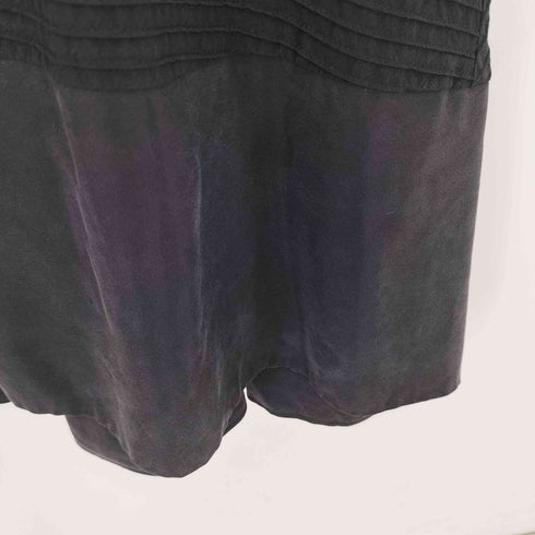 バレンシアガ BALENCIAGA シルク混 半袖ショートワンピース レディース 38