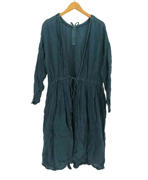 ネストローブ nest Robe リネンガーゼカシュクールワンピース レディース