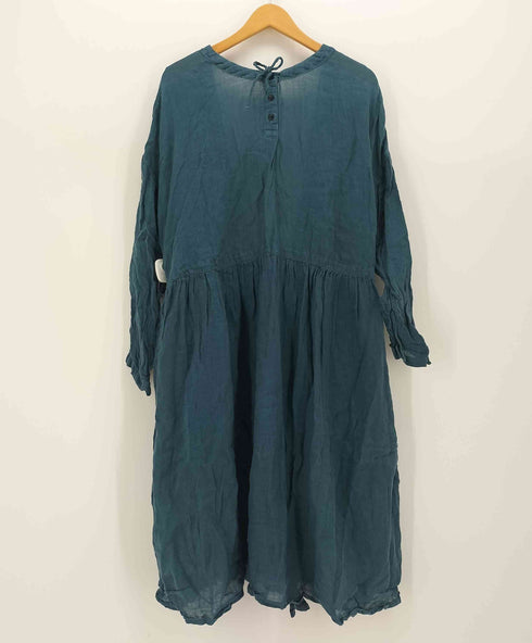 ネストローブ nest Robe リネンガーゼカシュクールワンピース レディース