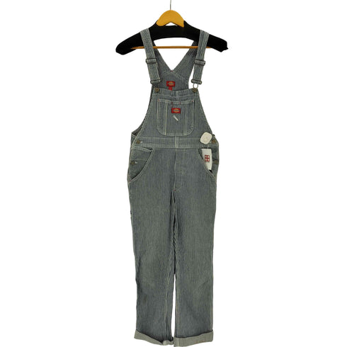 ディッキーズ Dickies ストライプ デニム オーバーオール レディース XS