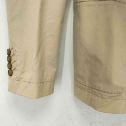 ボスヒューゴボス BOSS HUGO BOSS slim fit stretch コットン ノッチドラペル 2Bテーラードジャケット メンズ FR:44