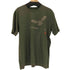 Kaisou okinawa Japanese pattern 和柄 鷹 クルーネック Tシャツ メンズ JPN:XL
