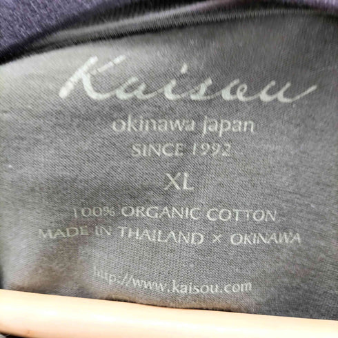 Kaisou okinawa Japanese pattern 和柄 鷹 クルーネック Tシャツ メンズ JPN:XL