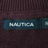 ノーティカ NAUTICA アーガイル柄 ハーフジップ ニットセーター メンズ S