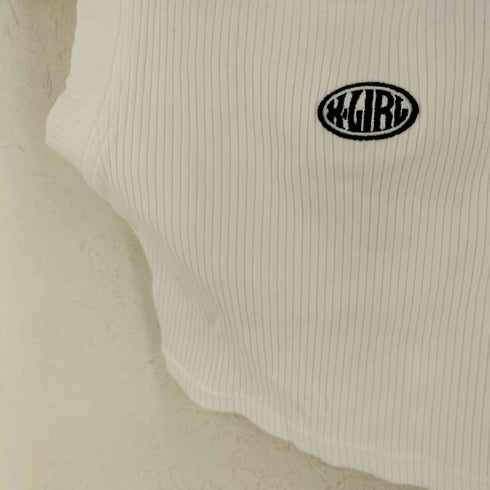 エックスガール X-girl 25SS OVAL LOGO TANK TOP レディース JPN:S