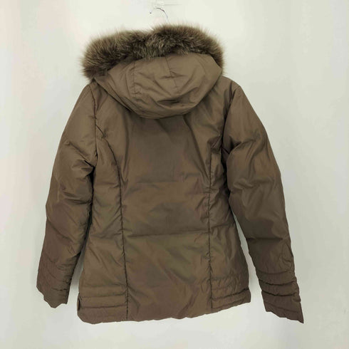 モンクレール MONCLER TANZ タンツ ファーフーデッド ジップアップ ダウンジャケット レディース