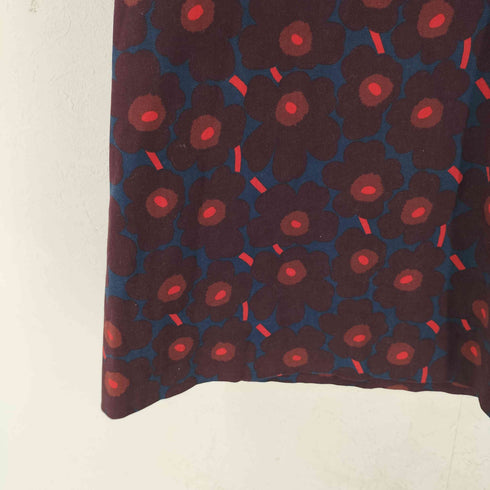 マリメッコ marimekko ポピー 花柄 スカート レディース 38