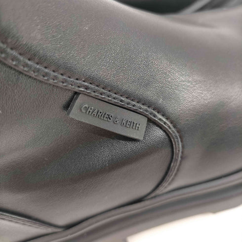 チャールズアンドキース CHARLES&KEITH 23AW Indra インドラ サイドジップ ロング ブーツ レディース JPN:22.5